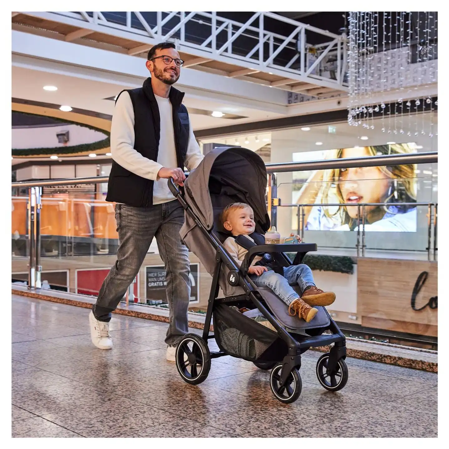 Hauck rattaat Shop N Care oliivi - 26