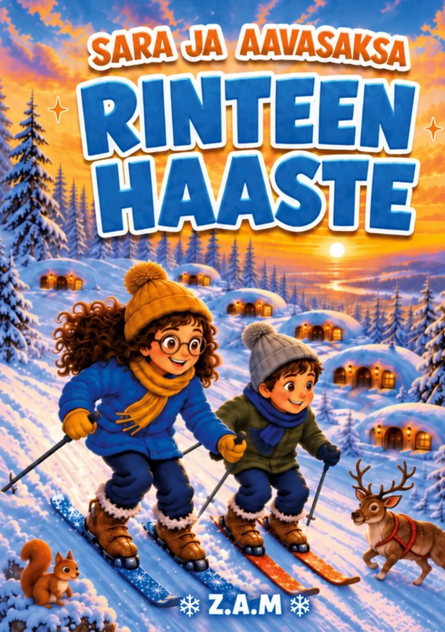 M.A, Sara ja Aavasaksa - Rinteen haaste