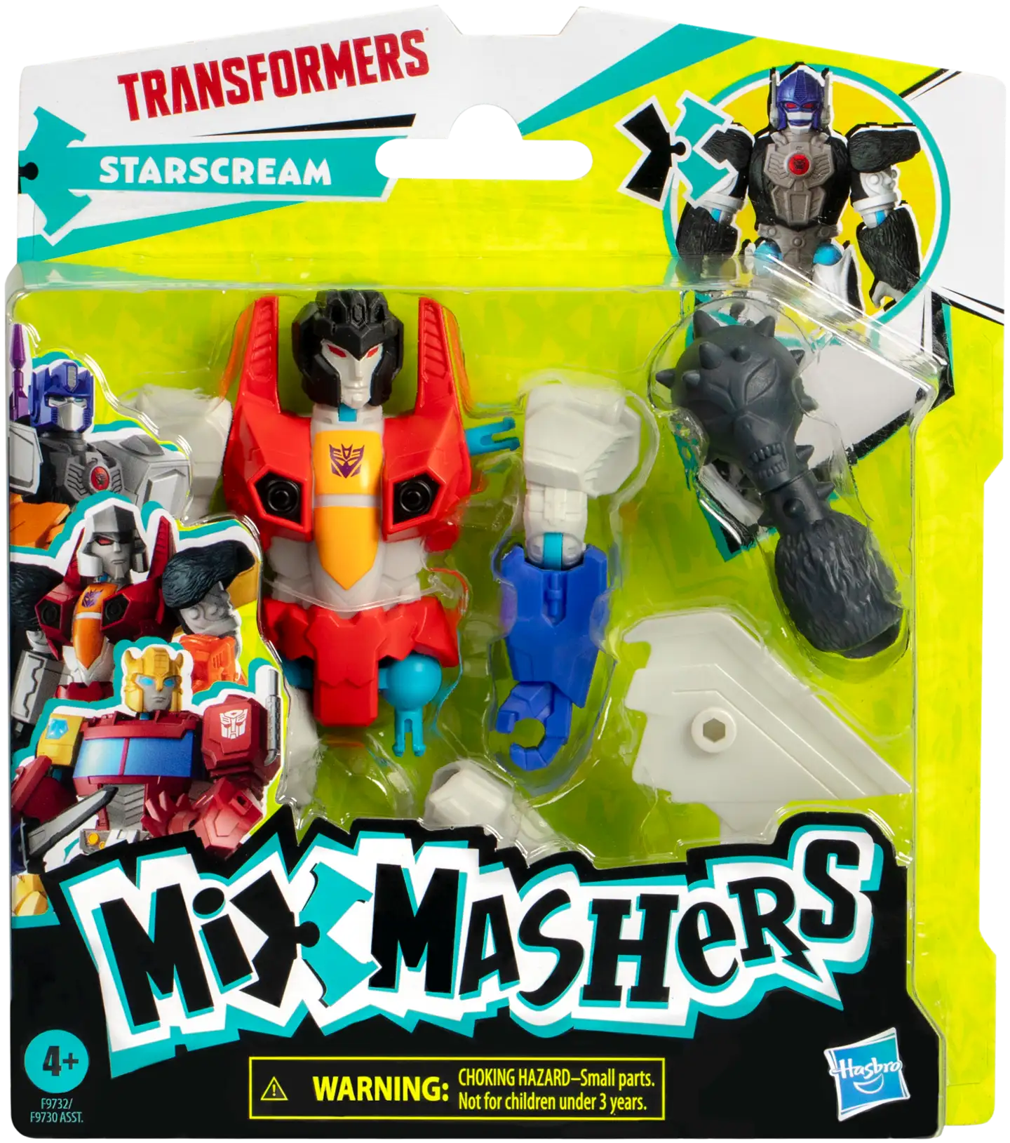 Transformers Mixmashers hahmo 12.7cm, erilaisia - 1