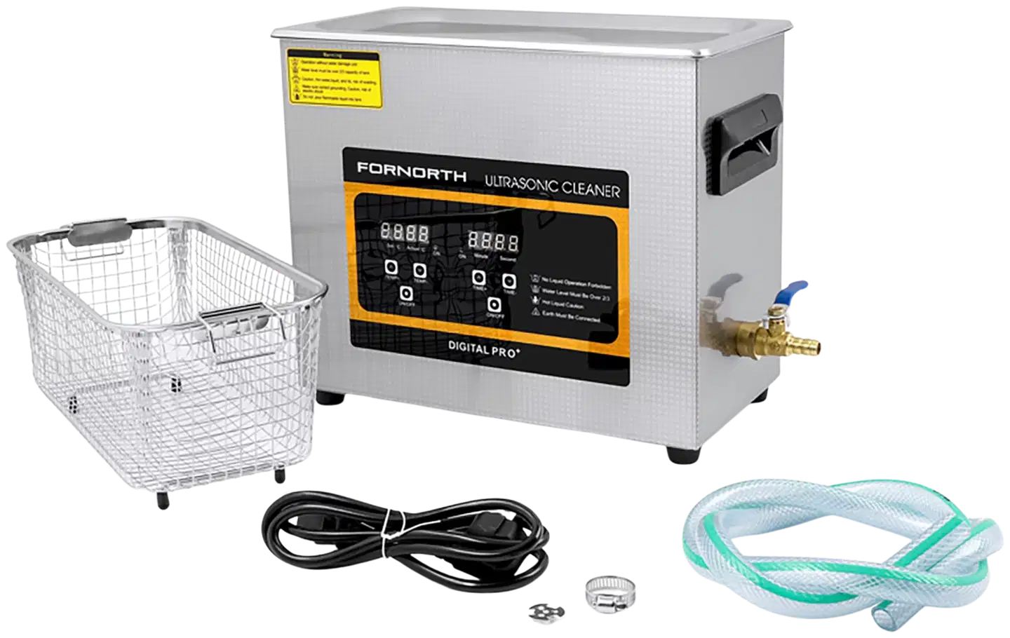 Fornorth ultraäänipesuri 6,5l - 2