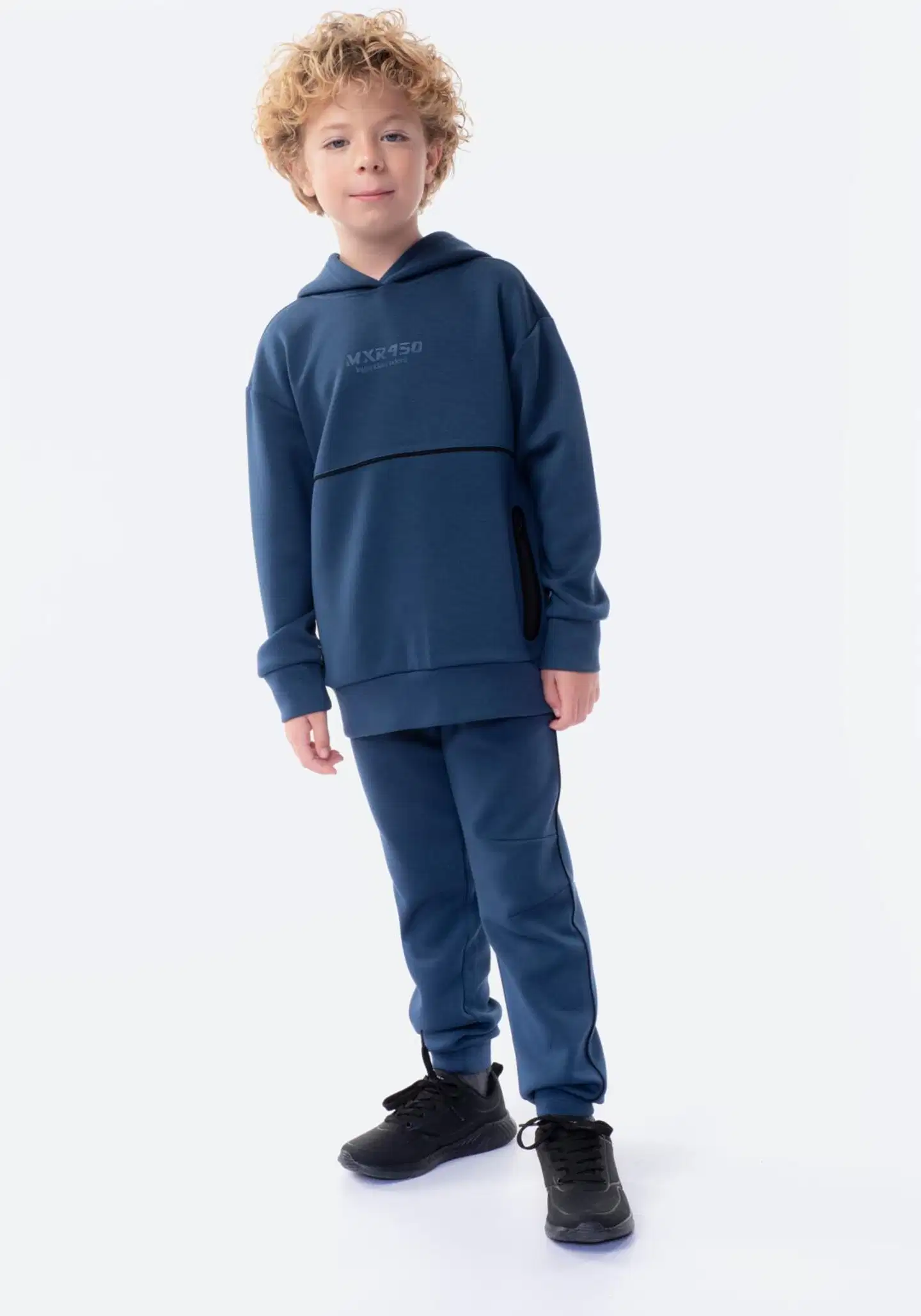 TEX lasten collegehousut I276735 - INDIGO DARK - 4