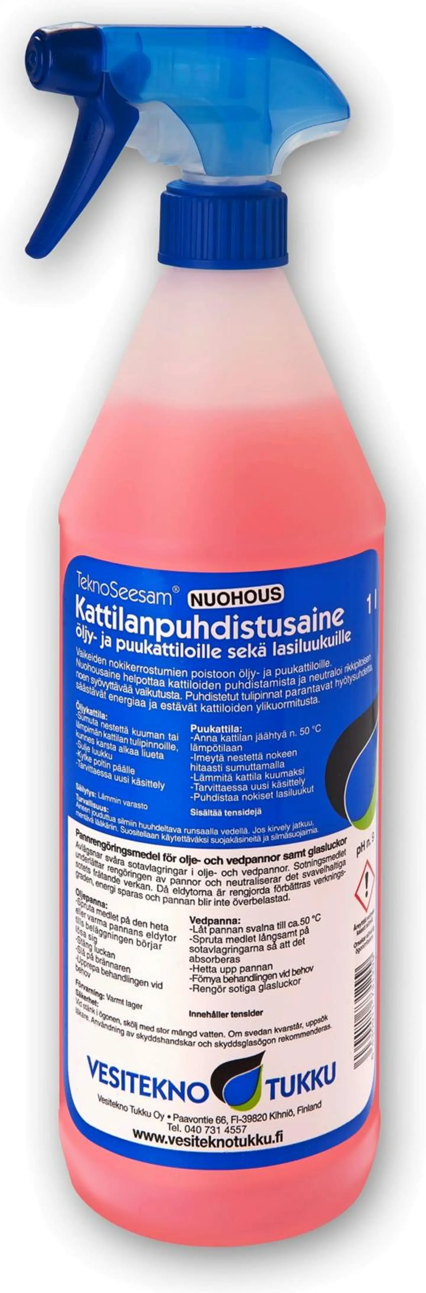 Teknoseesam 1l kattilanpuhdistusaine