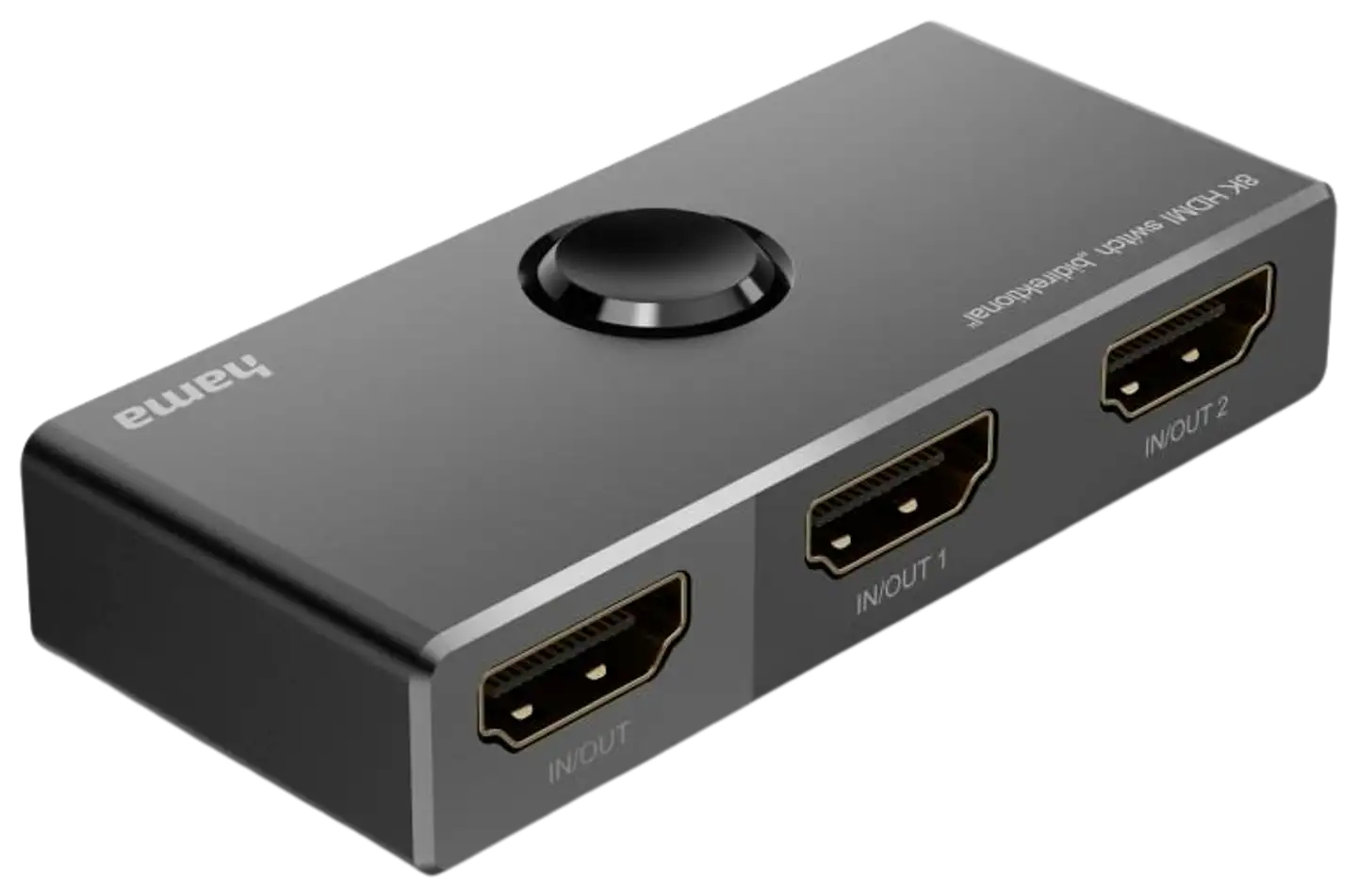 Hama HDMI™-kytkin, 1 in 2 out/2 in 1 out, 8K - 3