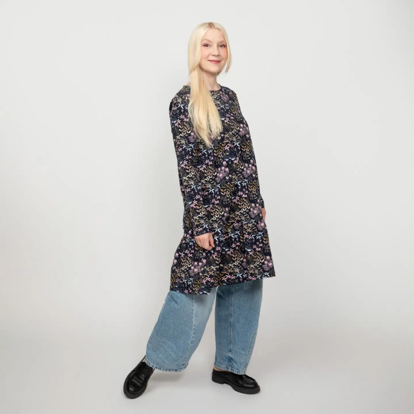 Muumi naisten mekko Eine Esikko 592215 - tummansininen - 5