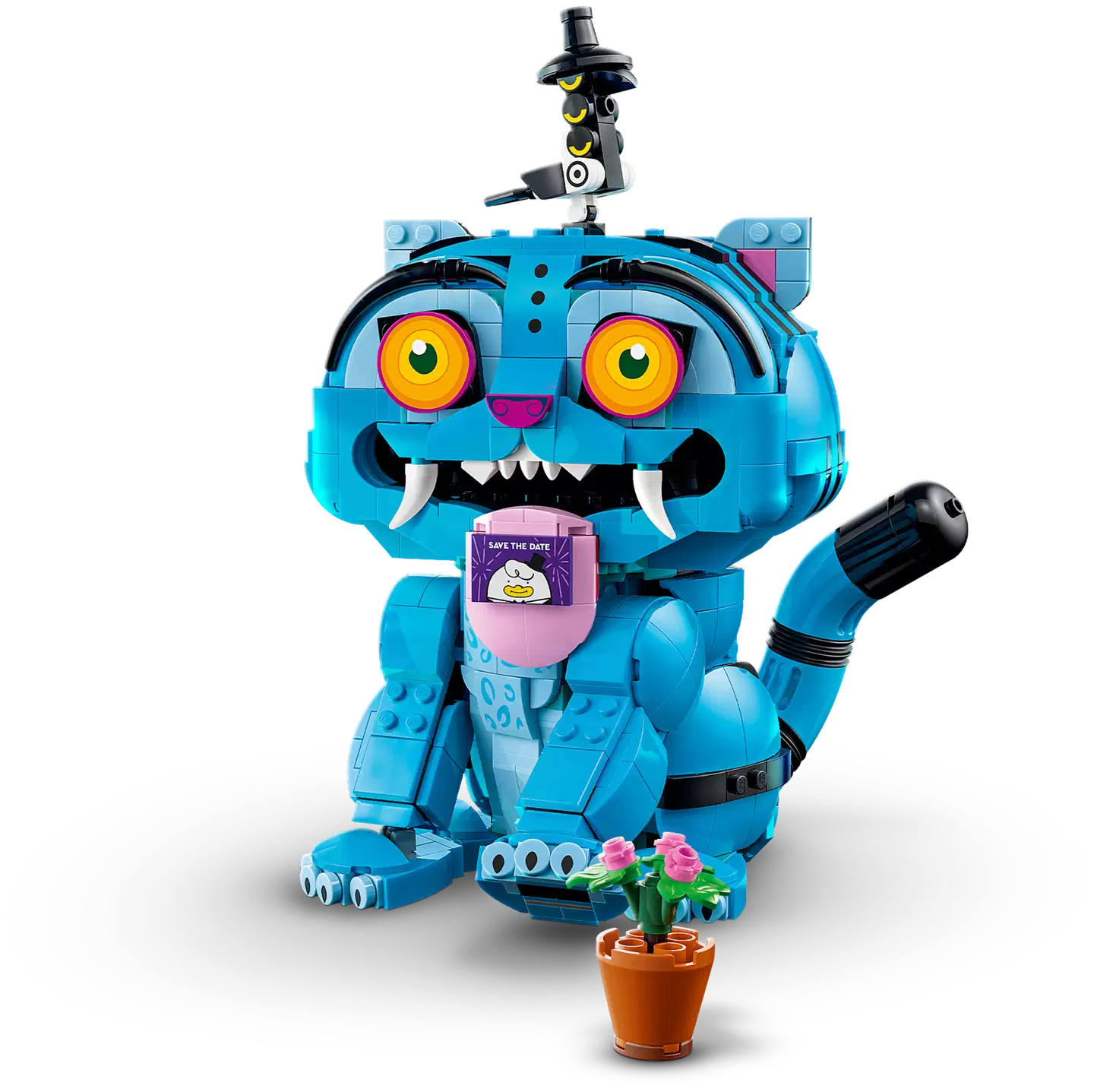 LEGO® KPop Demon Hunters 72537 Derpy-tiikeri ja Sussie-lintu - 4
