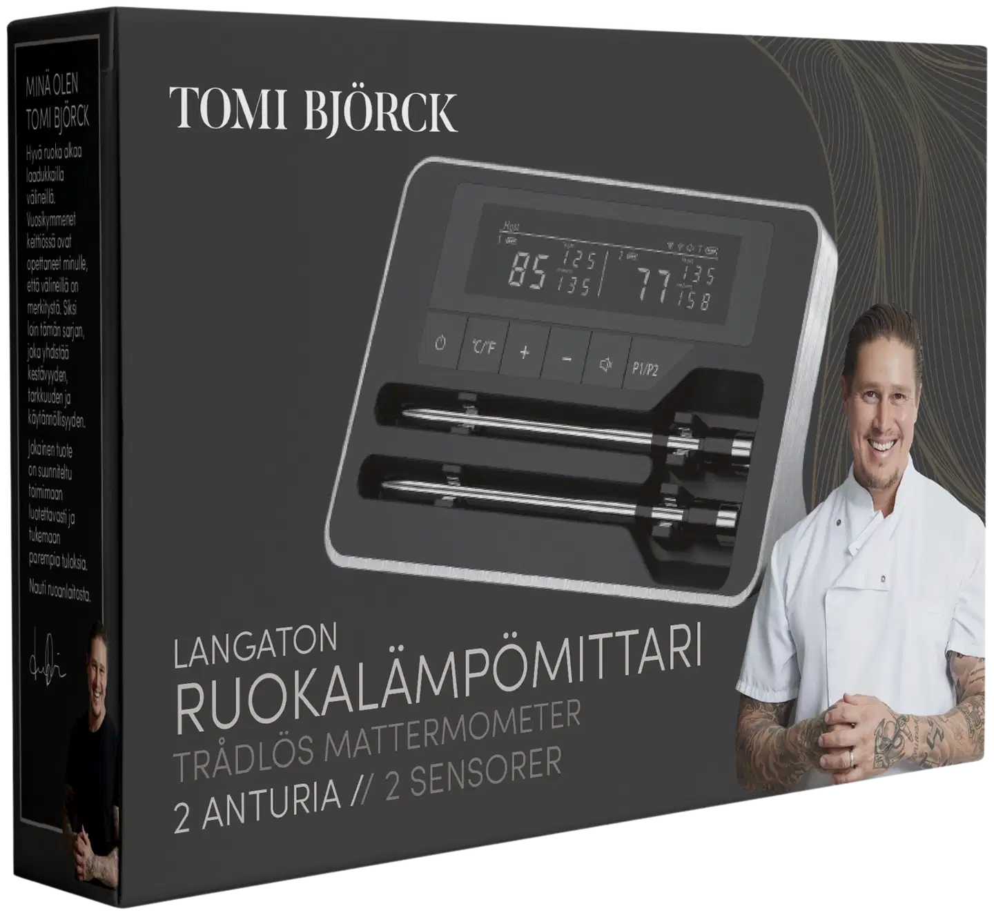 Tomi Björck langaton kaksoisruokalämpömittari - 2
