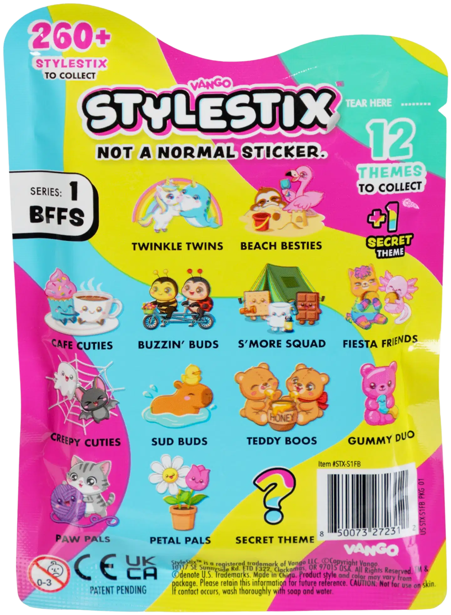 Stylestix tarrat 20 kpl erilaisia - 2