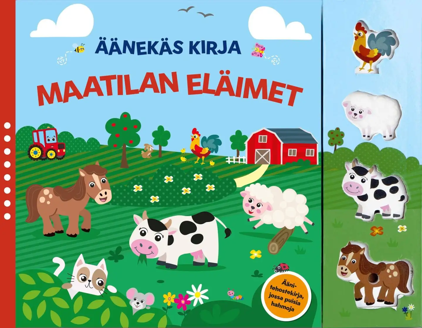 Maatilan eläimet - Äänekäs kirja
