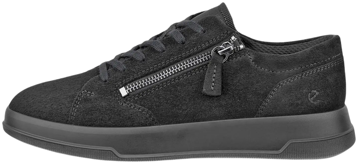 Ecco naisten kävelykenkä Move ZIP tennari - Black/Cravel - 5
