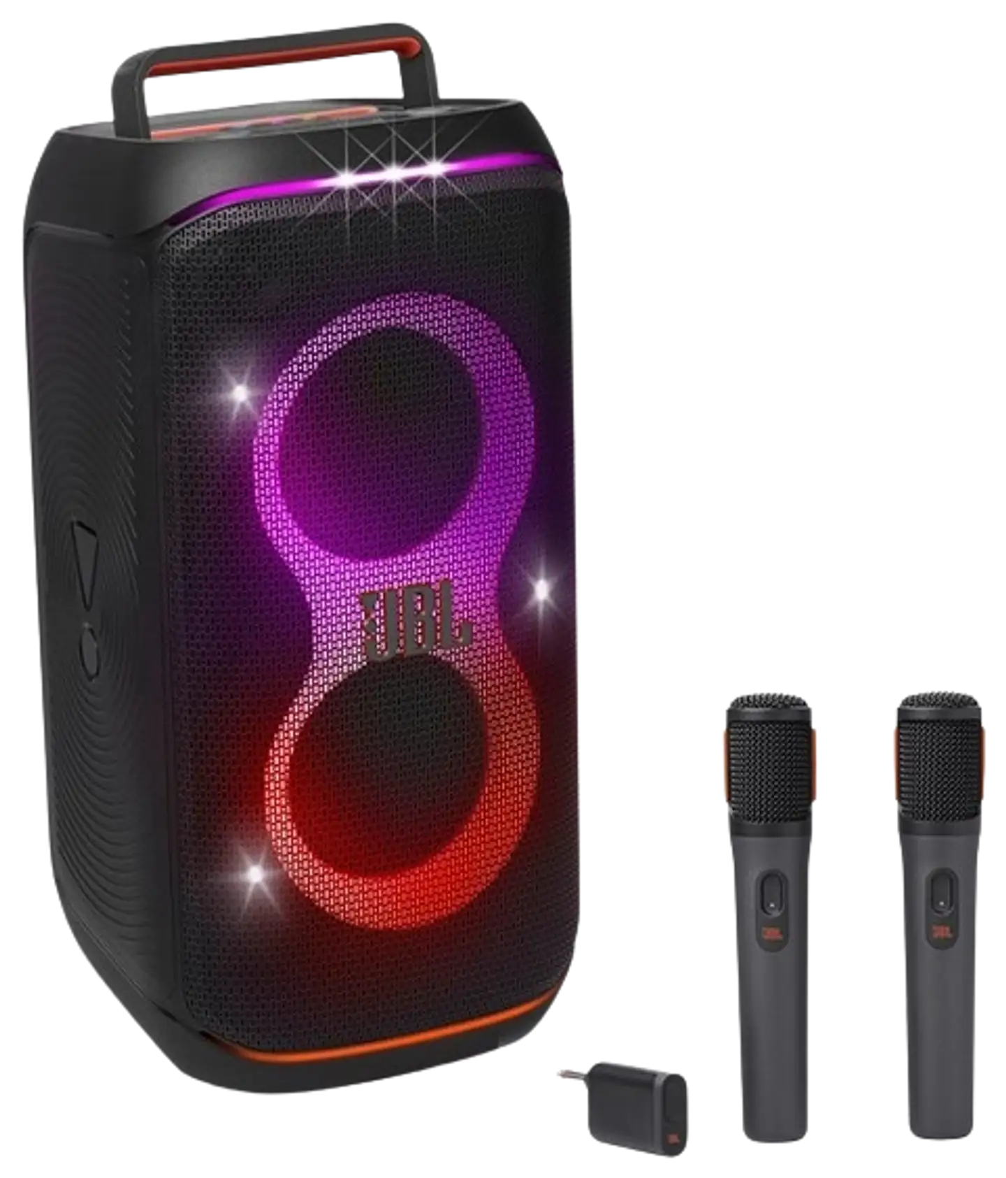 JBL Bluetooth kaiutin PartyBox 120 + 2kpl langaton mikrofoni - 1