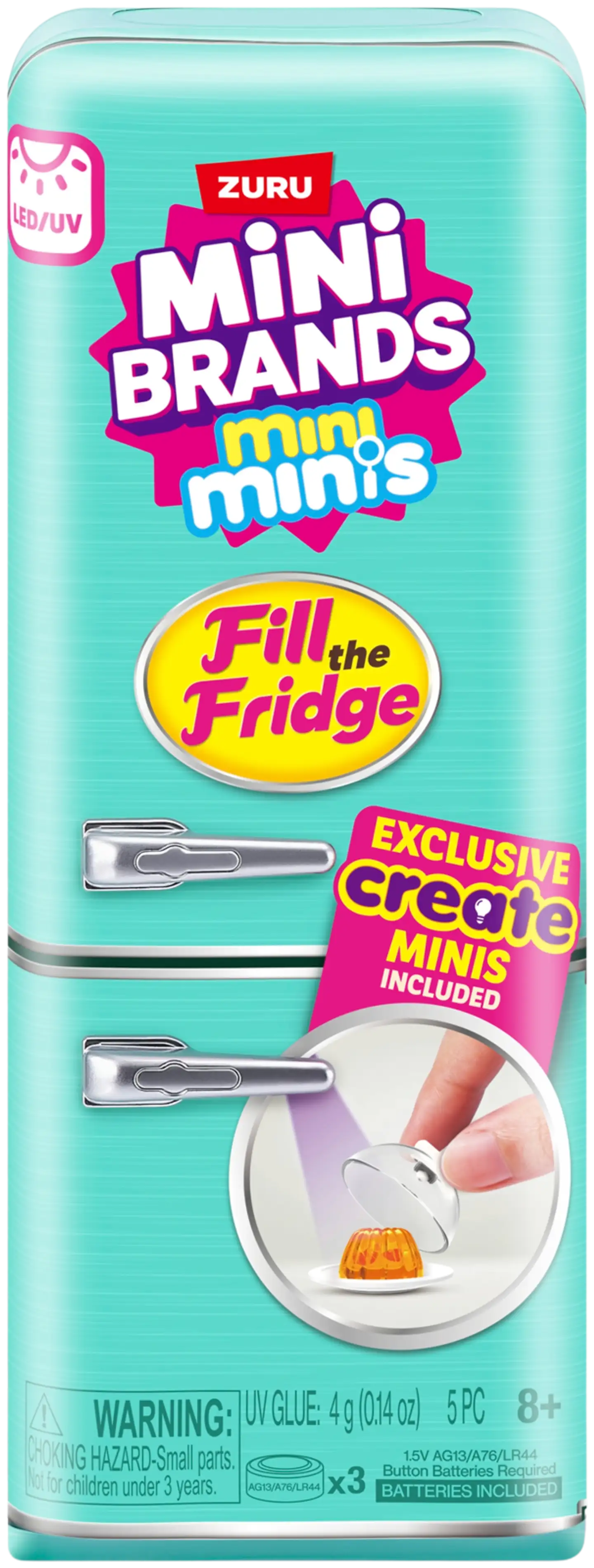 MINI BRANDS lasten leikkisetti Fill the Fridge S1 - 2
