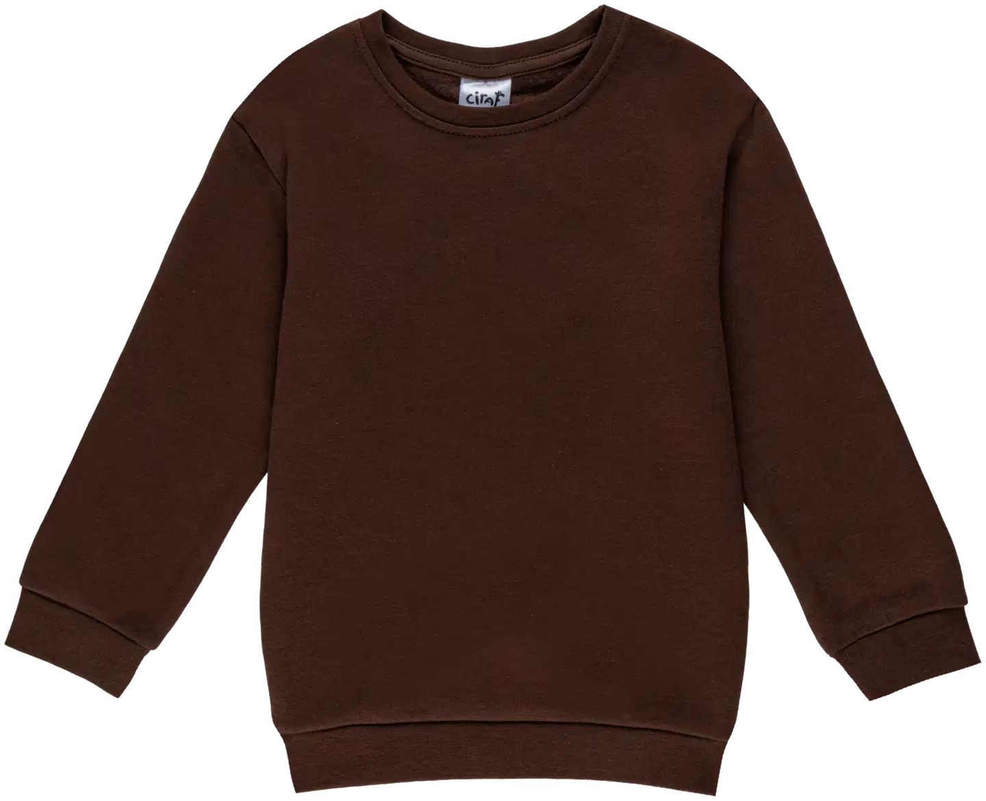 Ciraf lasten collegepaita 25PC262802 - Shaved Chocloate - 1