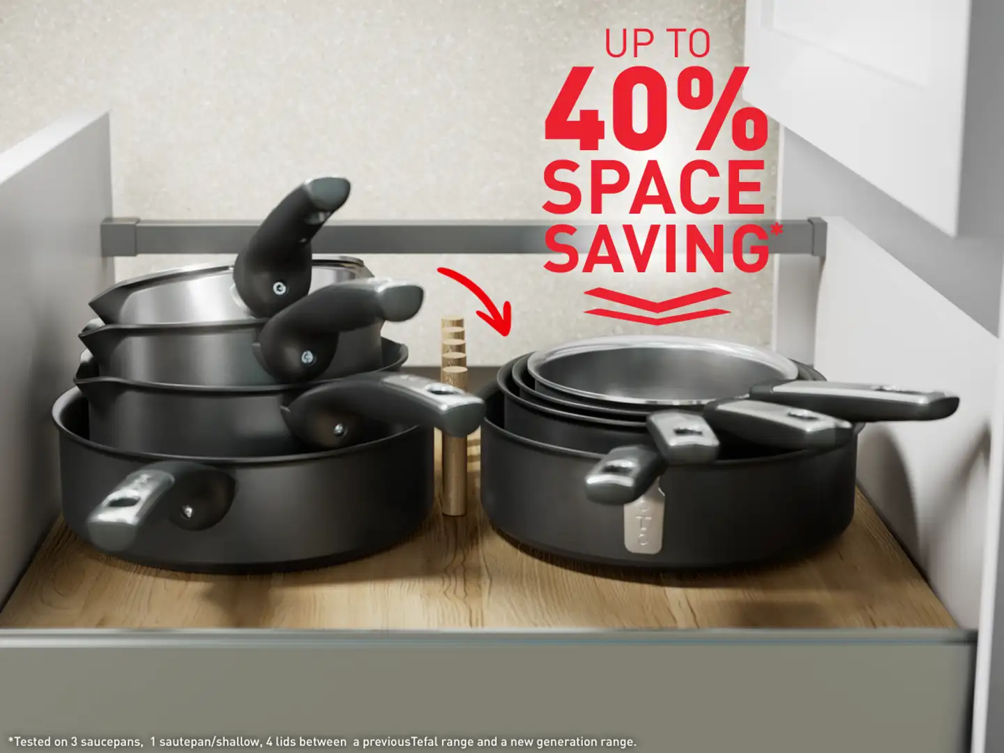 Tefal Excellence Ceramic paistokasari 24 cm G2073202 - 5
