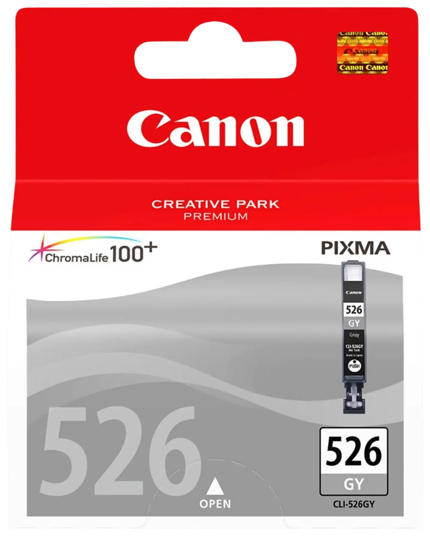 Canon mustepatruuna harmaa CLI-526GY - 2