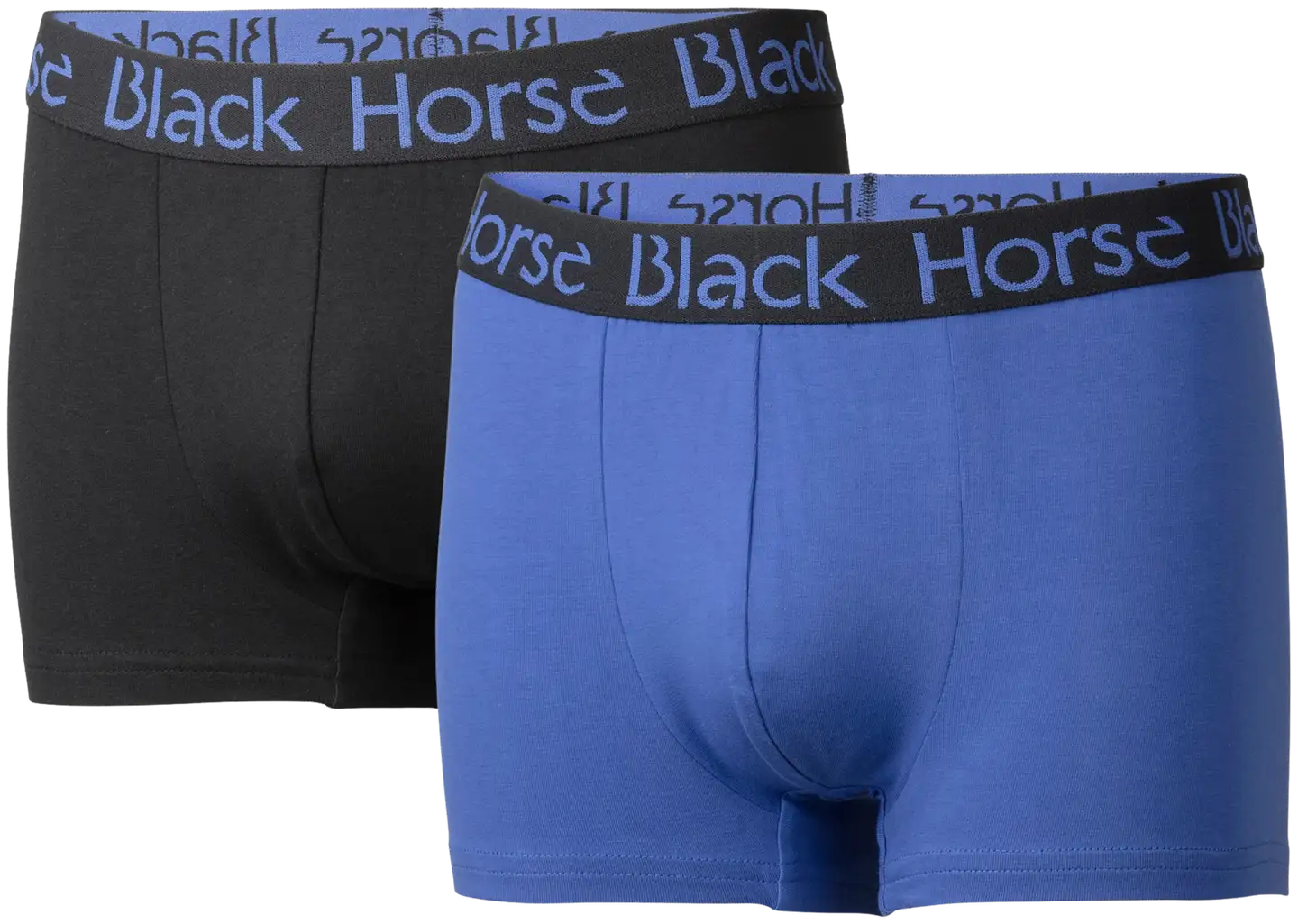 Black Horse lasten bokserit 2-pack J037 - BlueBlack - 1