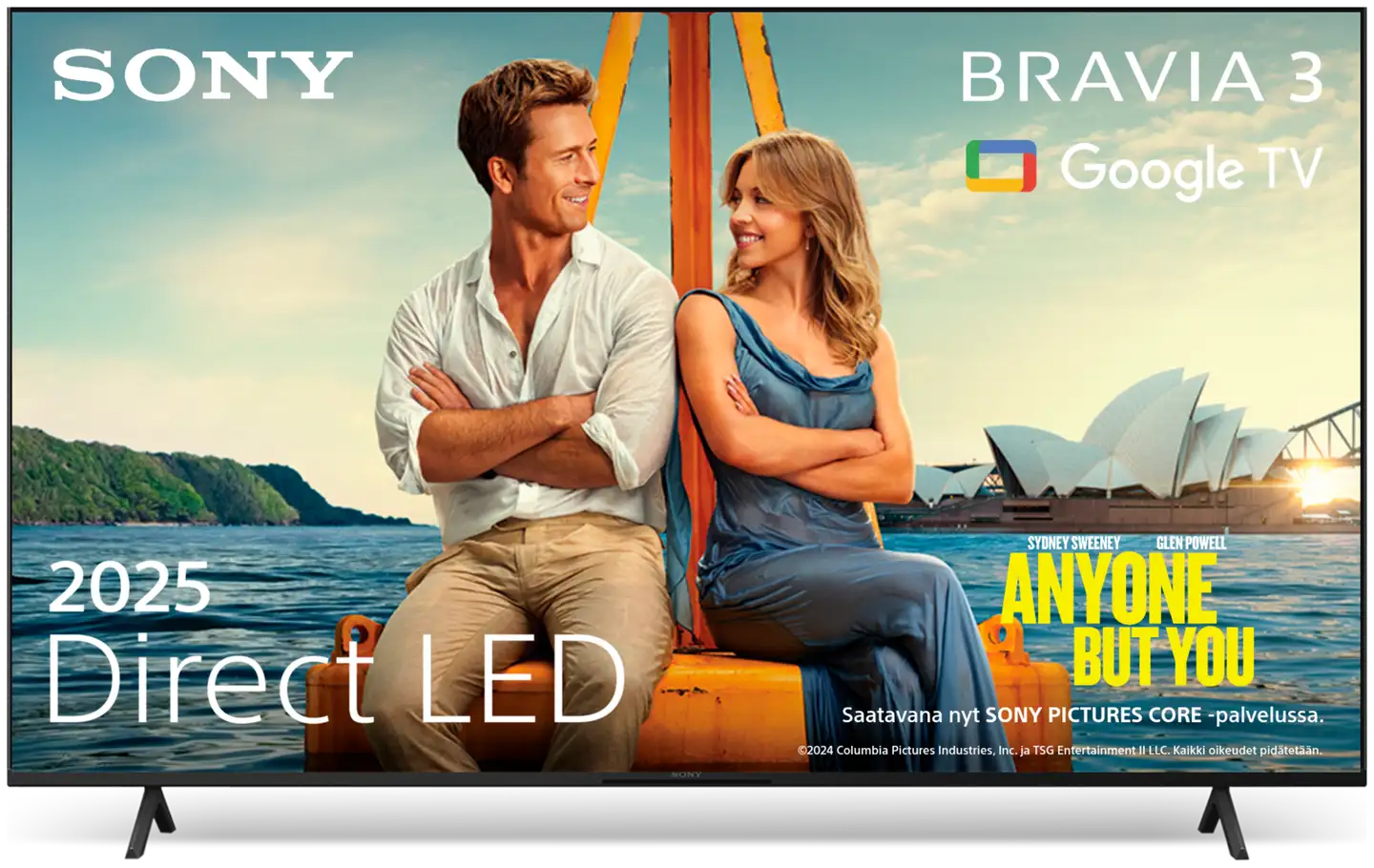 Sony 55" 4K UHD Google TV K55S35B - 1