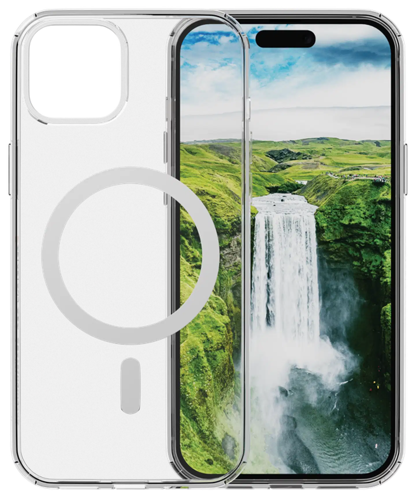 dbramante1928 suojakuori Iceland Ultra D3O MS iPhone 16e/15/14/13 kirkas - 2