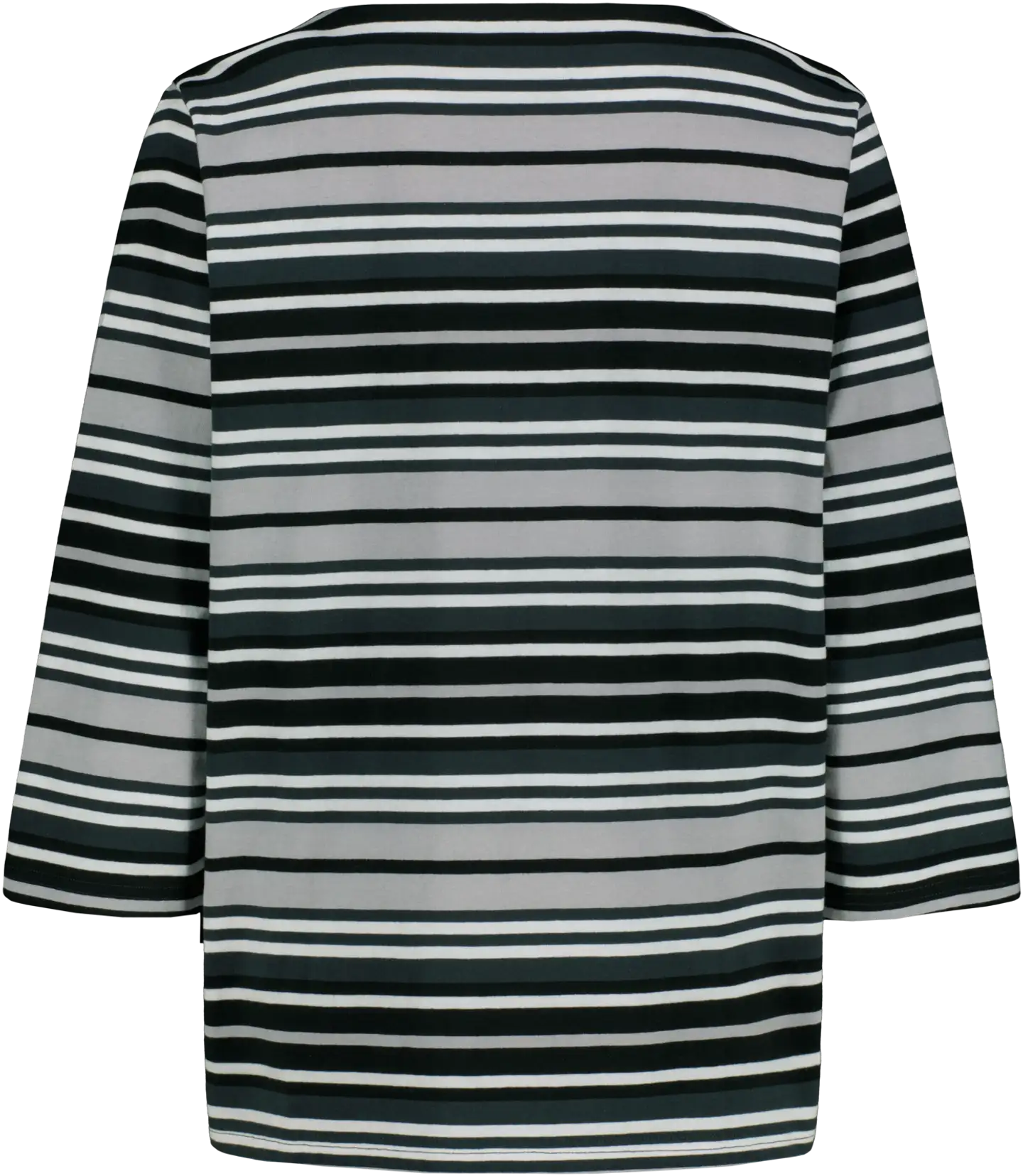 Reino&Aino naisten raitapusero - Grey stripe - 2