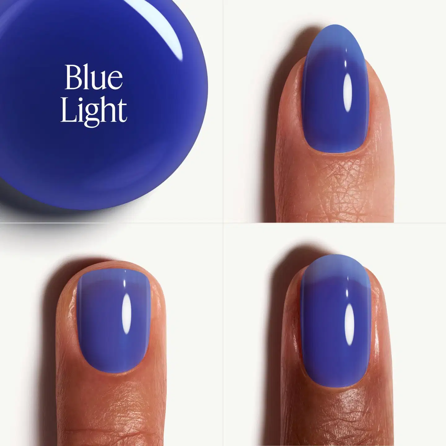essie glass nails kynsilakka 25 crystal ball 13,5 ml - blue light - 2