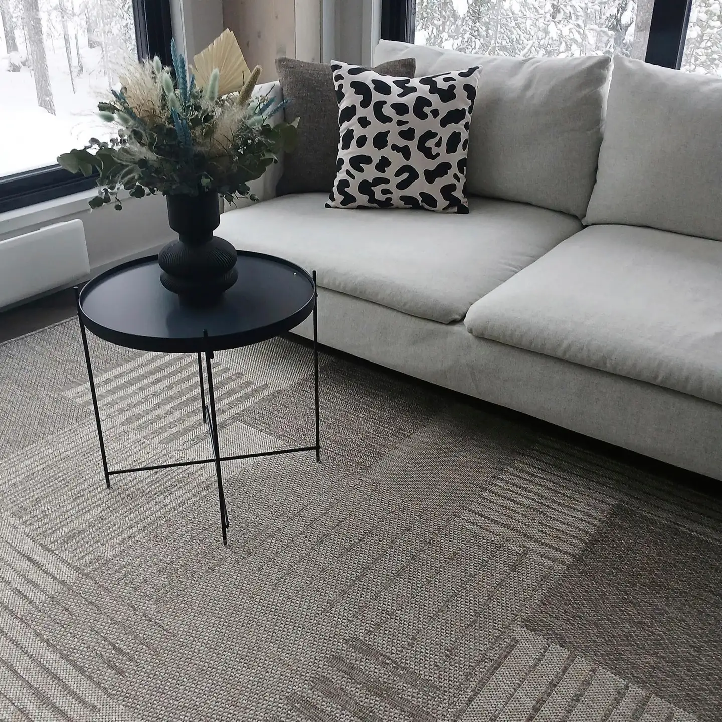 ihankotona matto Oslo 80x150 cm pellava - 6