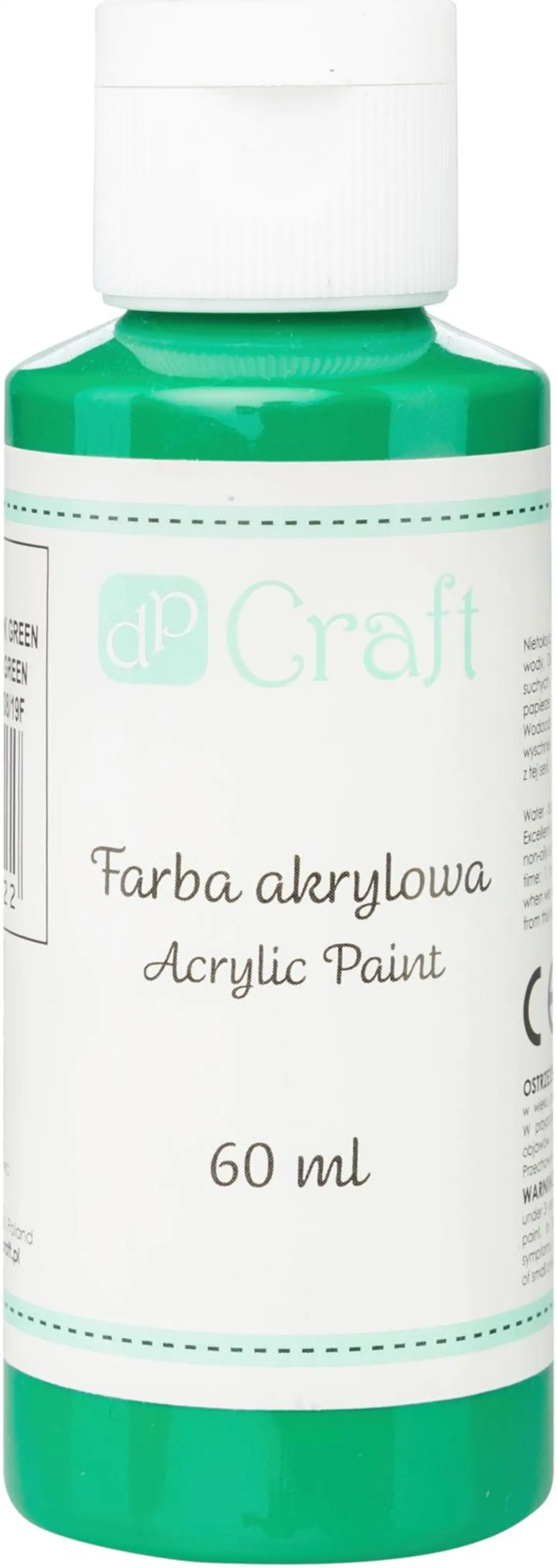 Dp craft akryyliväri 60ml tummanvihreä 026