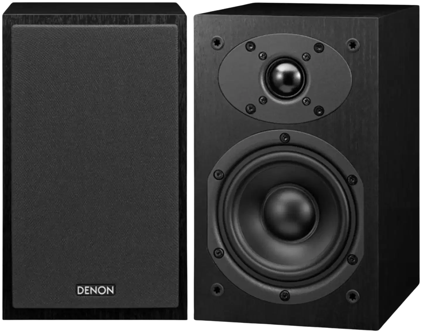 Denon hyllykaiutinpari musta - 1
