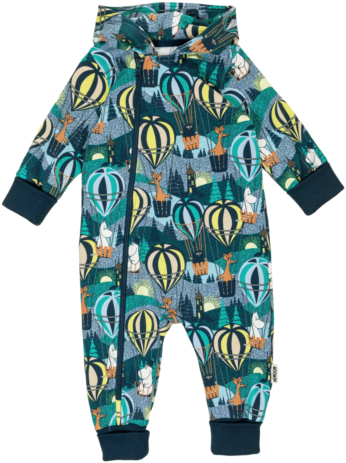 Muumi vauvojen haalari Aamulento 591113 - SININEN - 1