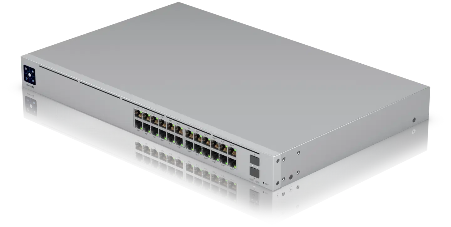 Ubiquiti 24-porttinen gigabit PoE -kytkin Layer 3 -ominaisuuksilla USW-PRO-24-POE - 6