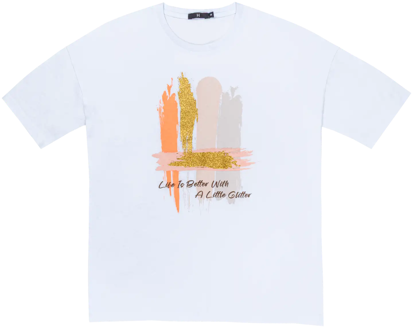 House naisten t-paita 213H252401 - Bright white - 1