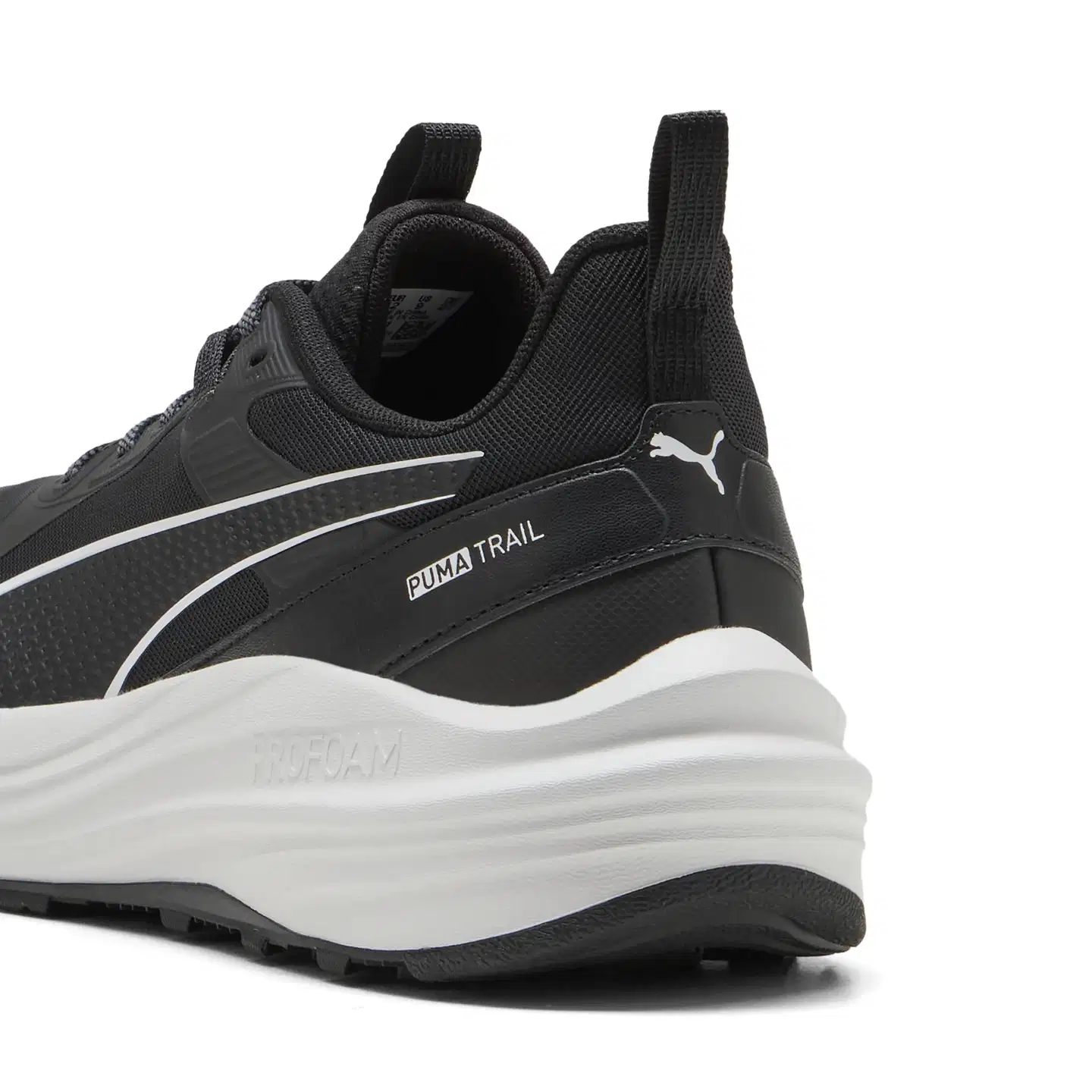 Puma miesten juoksukenkä Flare Pro Trail - PUMA Black-Feather Gray - 6
