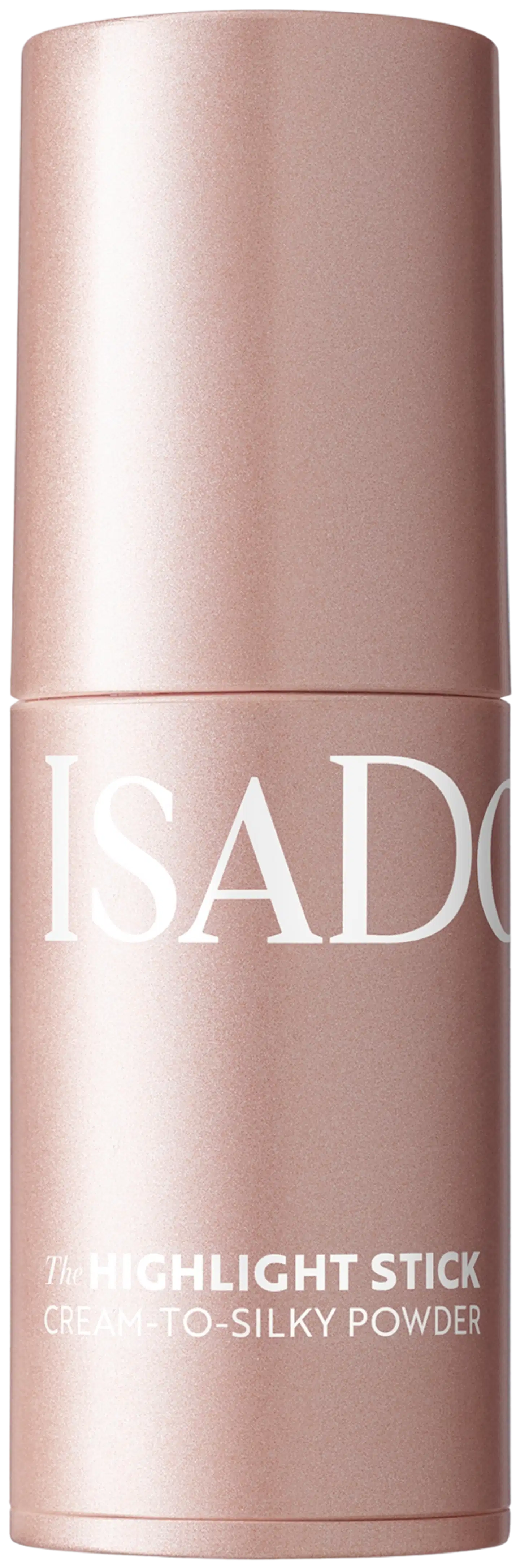 IsaDora The Highlight Stick Cream-to-Silky Powder 64 Frosty Pink 5,5 g - 64 Frosty Pink - 2