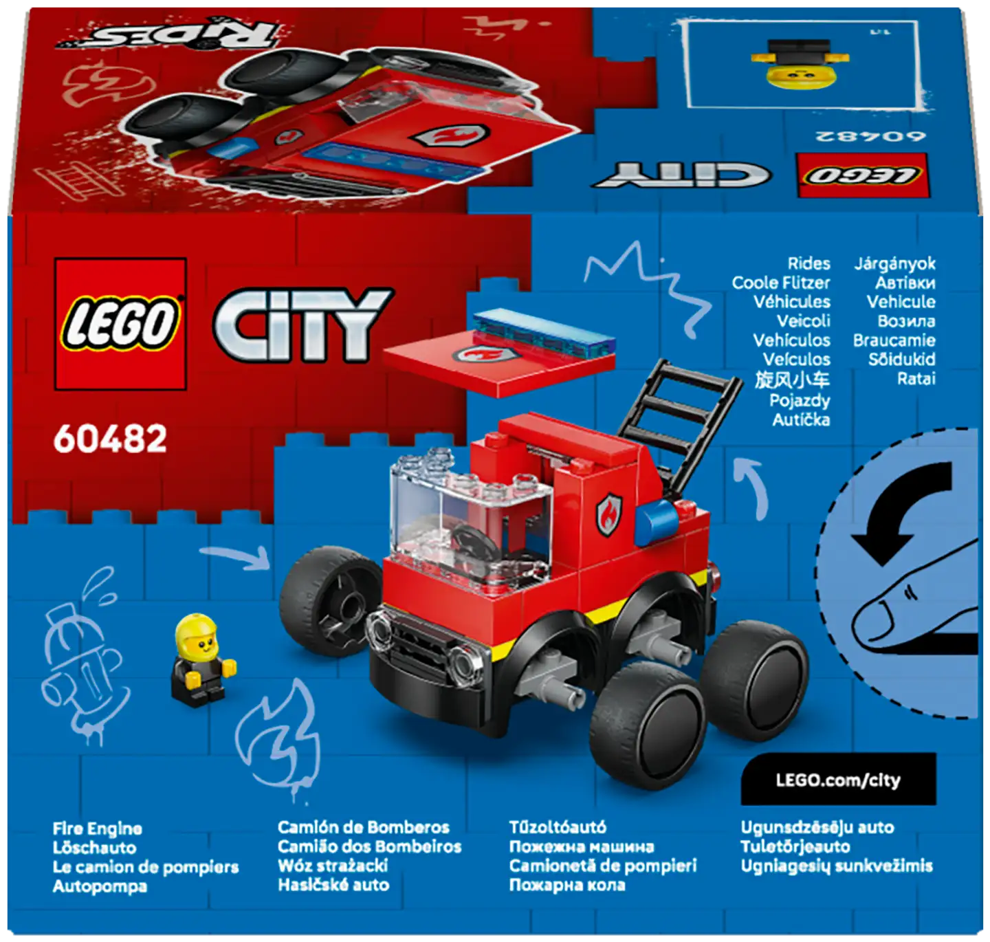LEGO® City Brick Rides 60482 Menopelit – Paloauto - 6