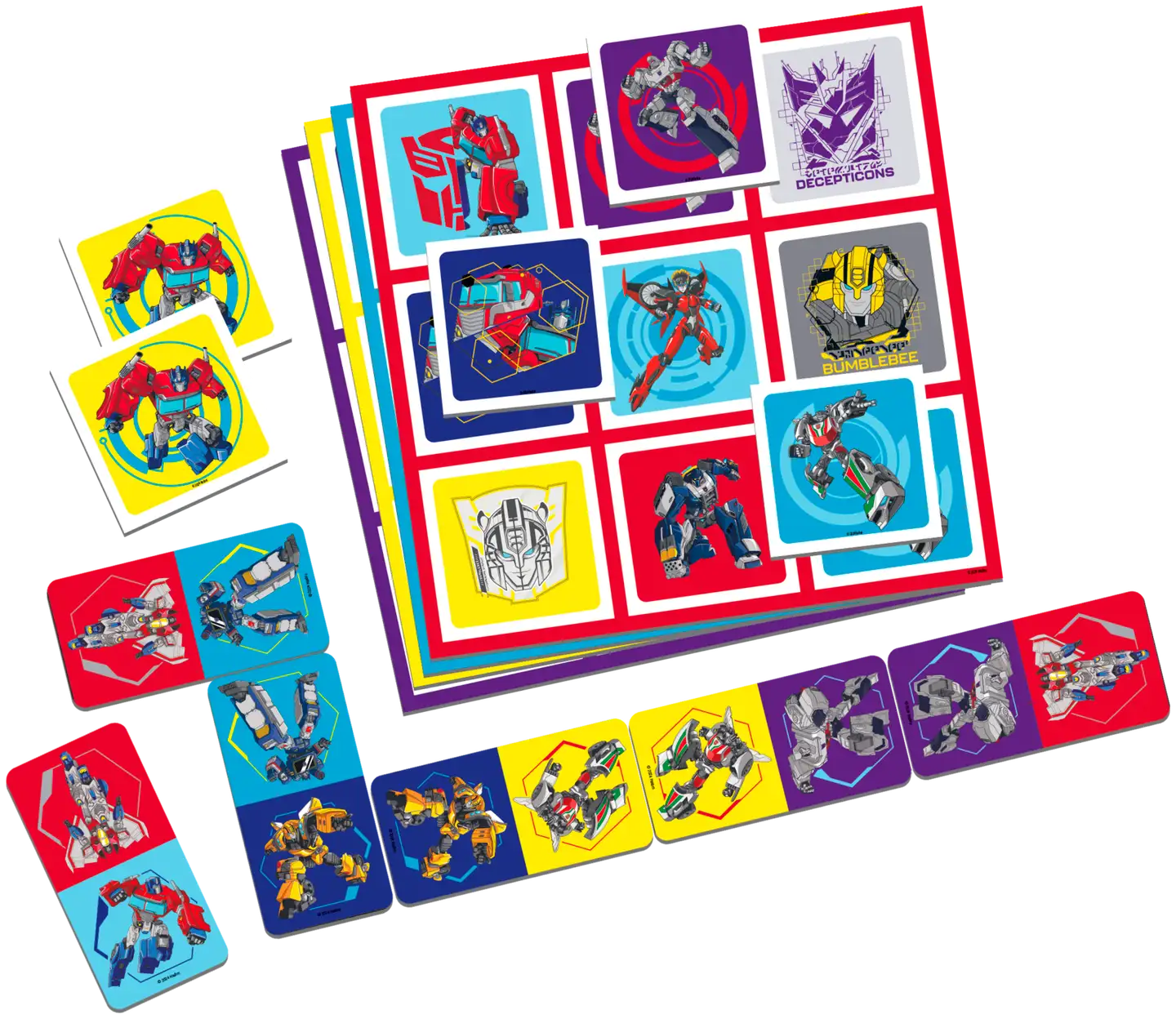 Tactic lautapeli Transformers 3 in 1 Lotto, Domino, Memo - 2