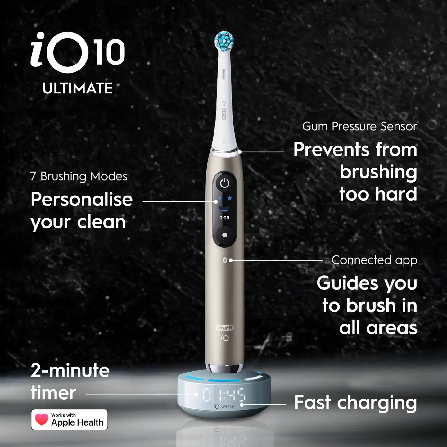 Oral-B iO10 sähköhammasharja Gold Edition - 7