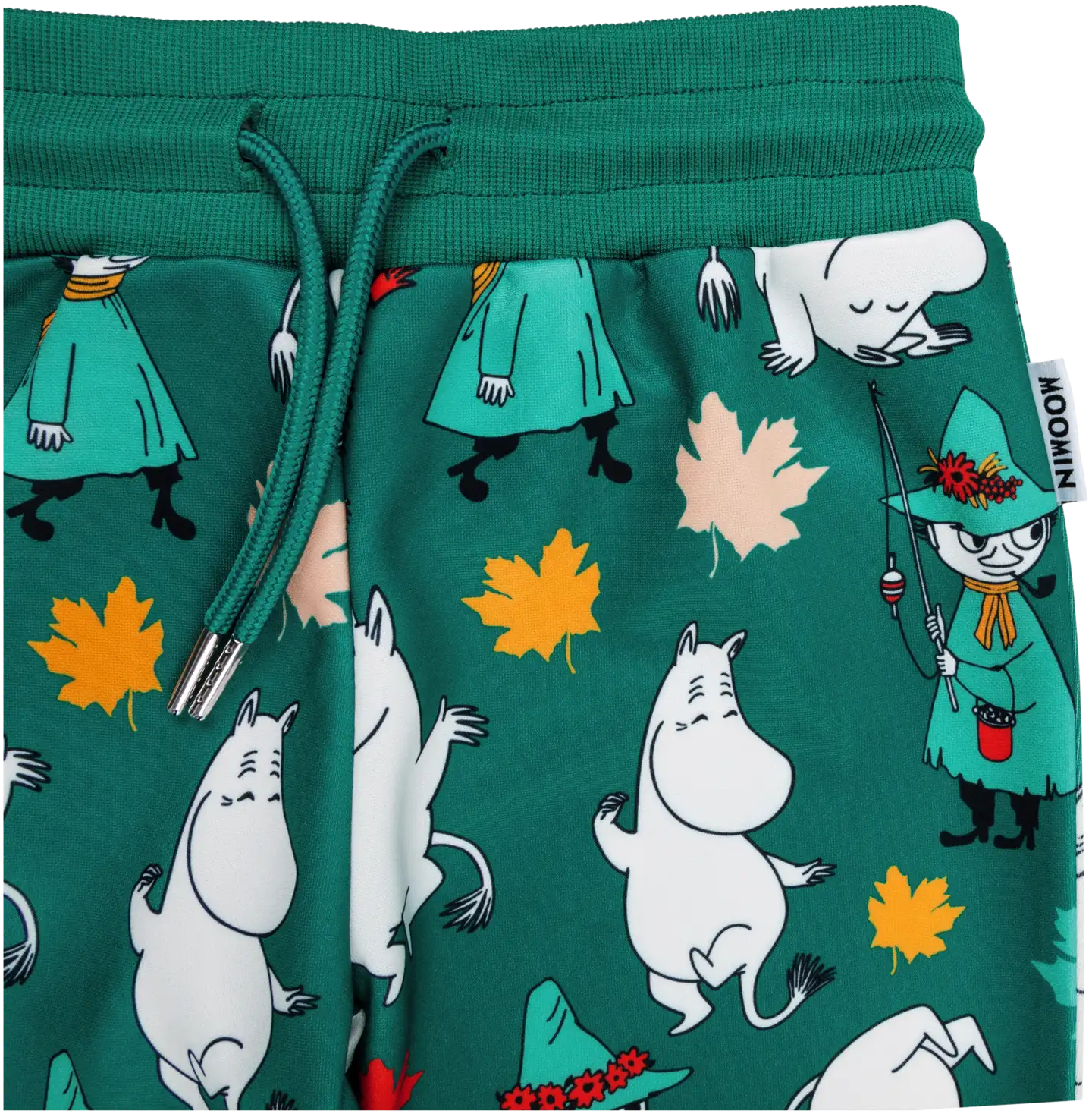 Moomin by Martinex lasten verkkahousut Reippailu 585071 - VIHREÄ - 2