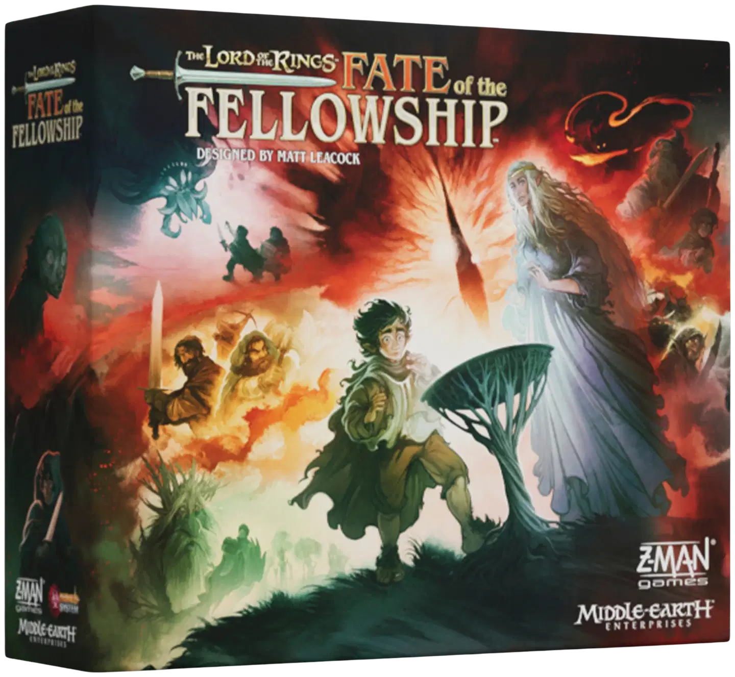 Lord of the Rings Fate of The Fellowship -lautapeli - 1