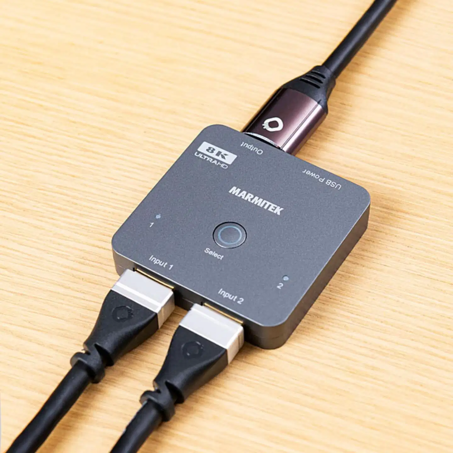 Marmitek HDMI-kytkin Connect 720 8K HDMI-kytkin - 5
