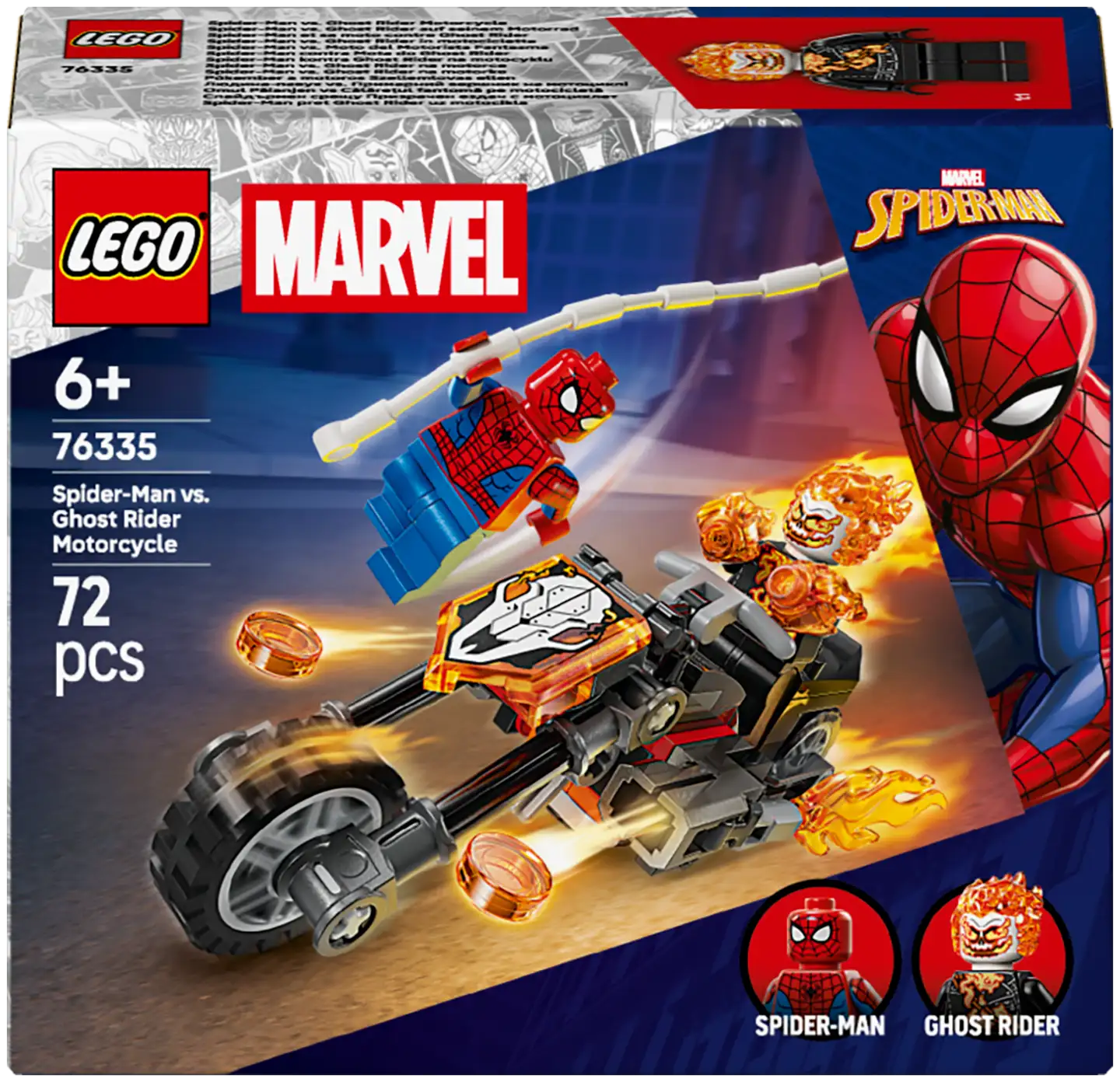 LEGO® Super Heroes Marvel 76335 Spider-Man vastaan Aaveajajan moottoripyörä - 4