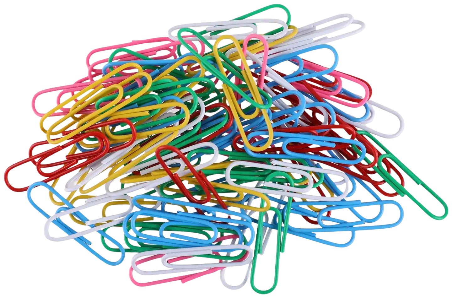 Paperiliitin 33 mm 80 kpl värillinen - 2