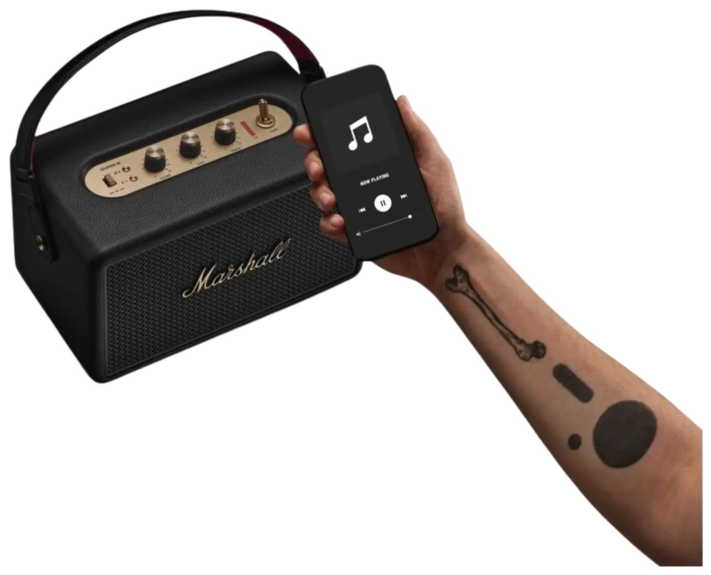 Marshall Bluetooth kaiutin Kilburn III musta/messinki - 13