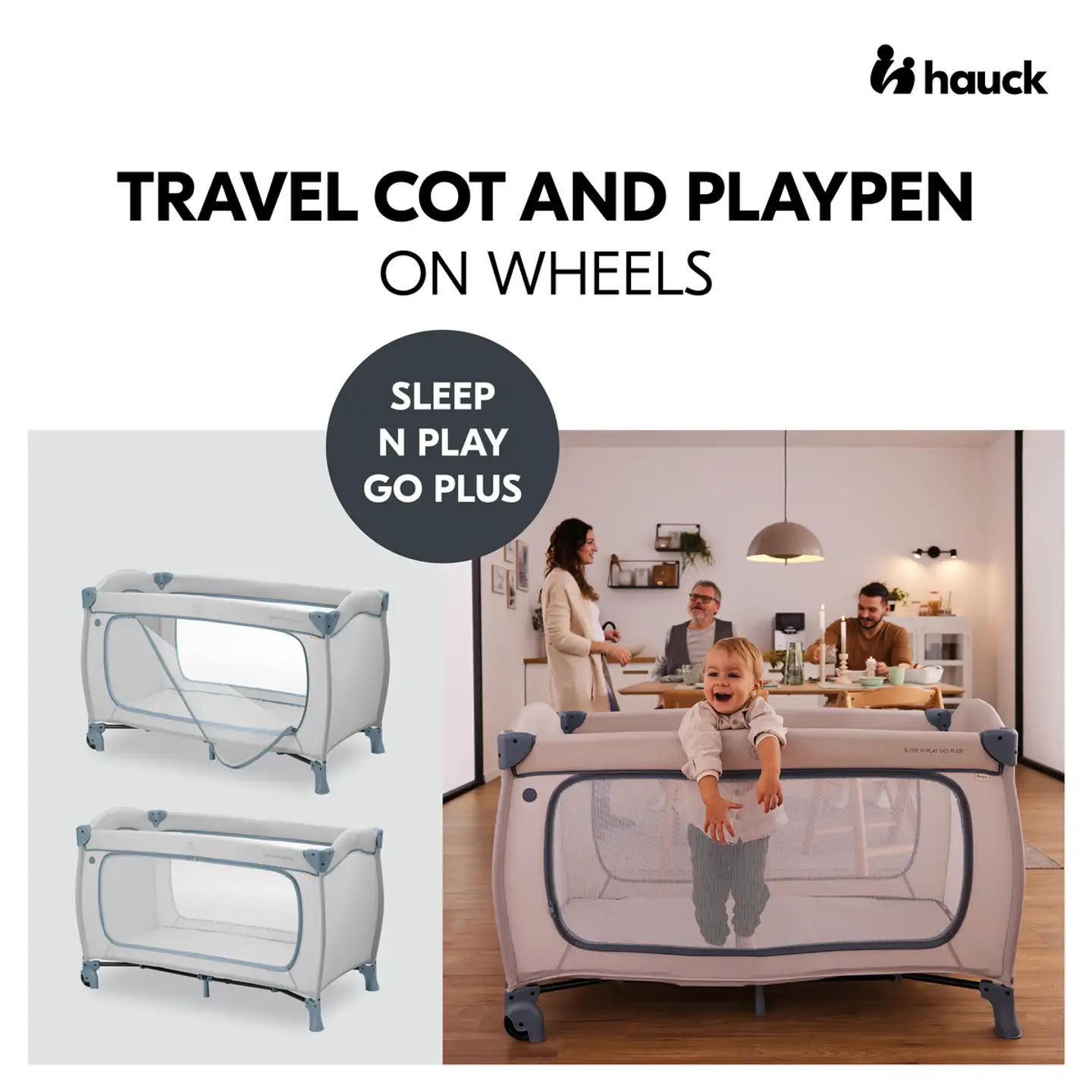 Hauck matkasänky Sleep N Play Go Plus sininen - 12