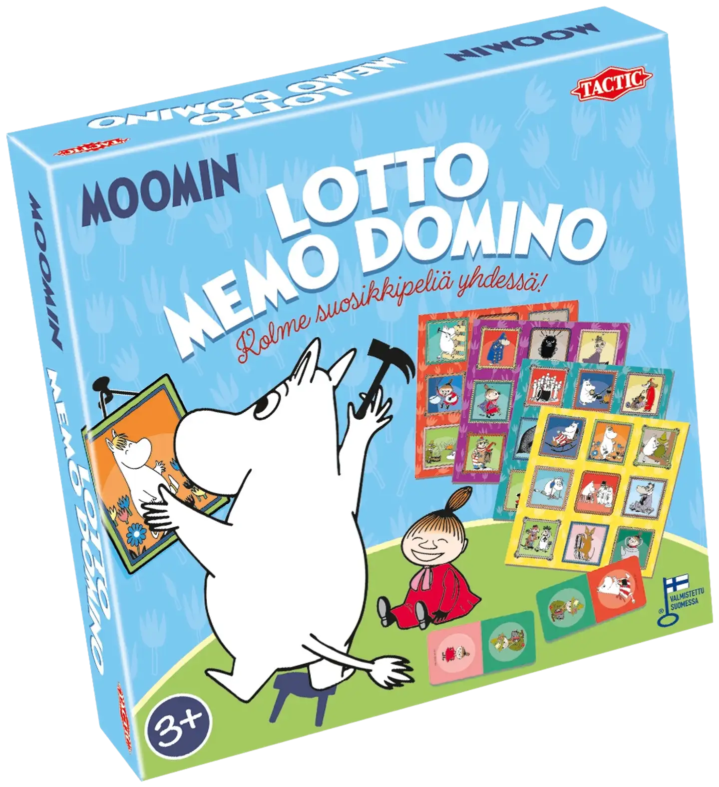 Tactic peli Muumi 3in1 Lotto Memo Domino - 1