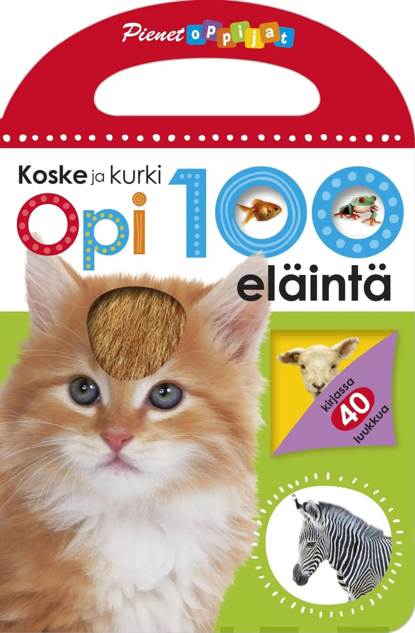 Opi 100 eläintä - koske ja kurki