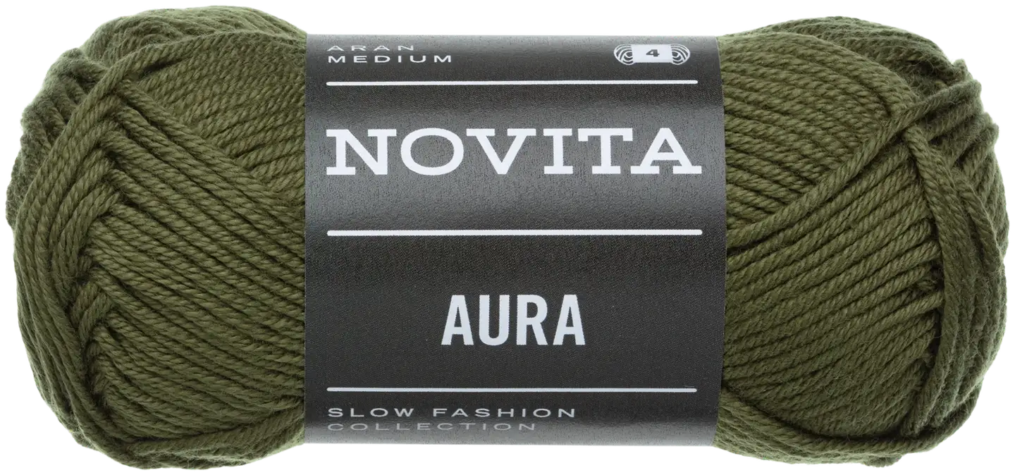 Novita puuvillalanka Aura 50 g viisaus 396 - 1