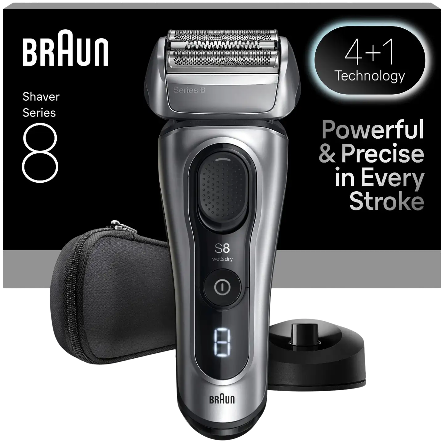 Braun parranajokone Series 8 8617s - 1
