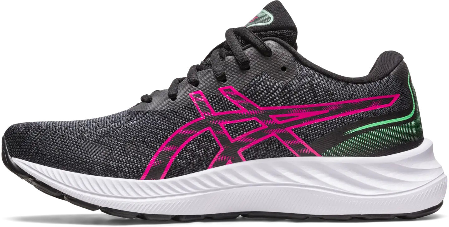 ASICS N juoksujalkine Gel-Excite 9 - BLACK/PINK RAVE - 6