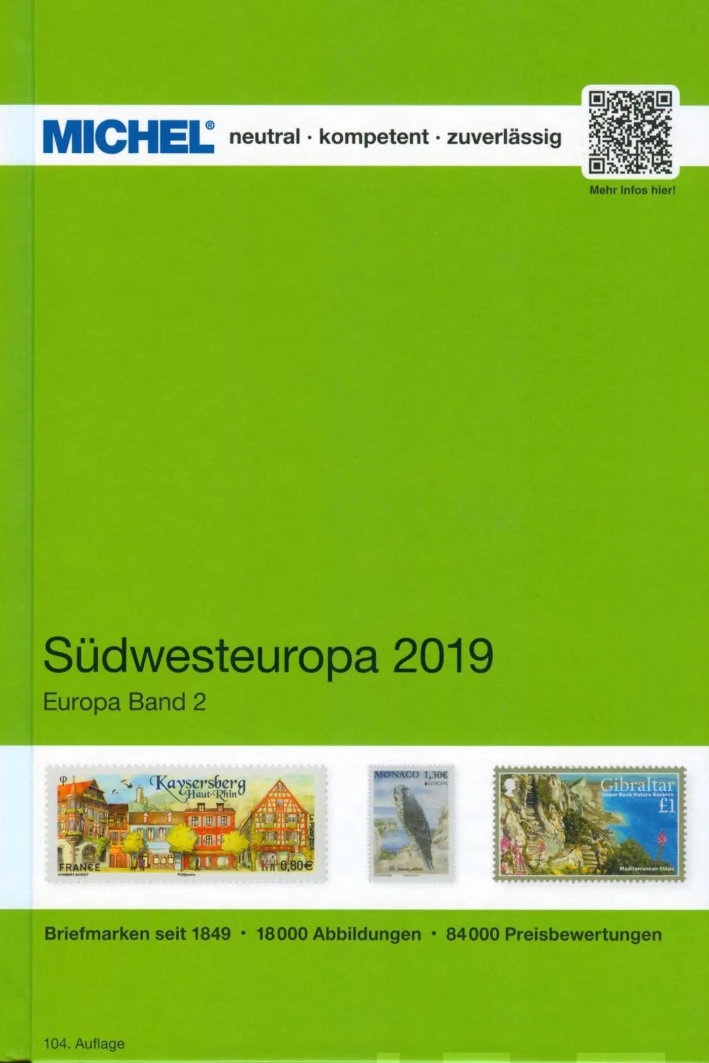 MICHEL Europa 2019 Lounais-Eurooppa - Südwesteuropa