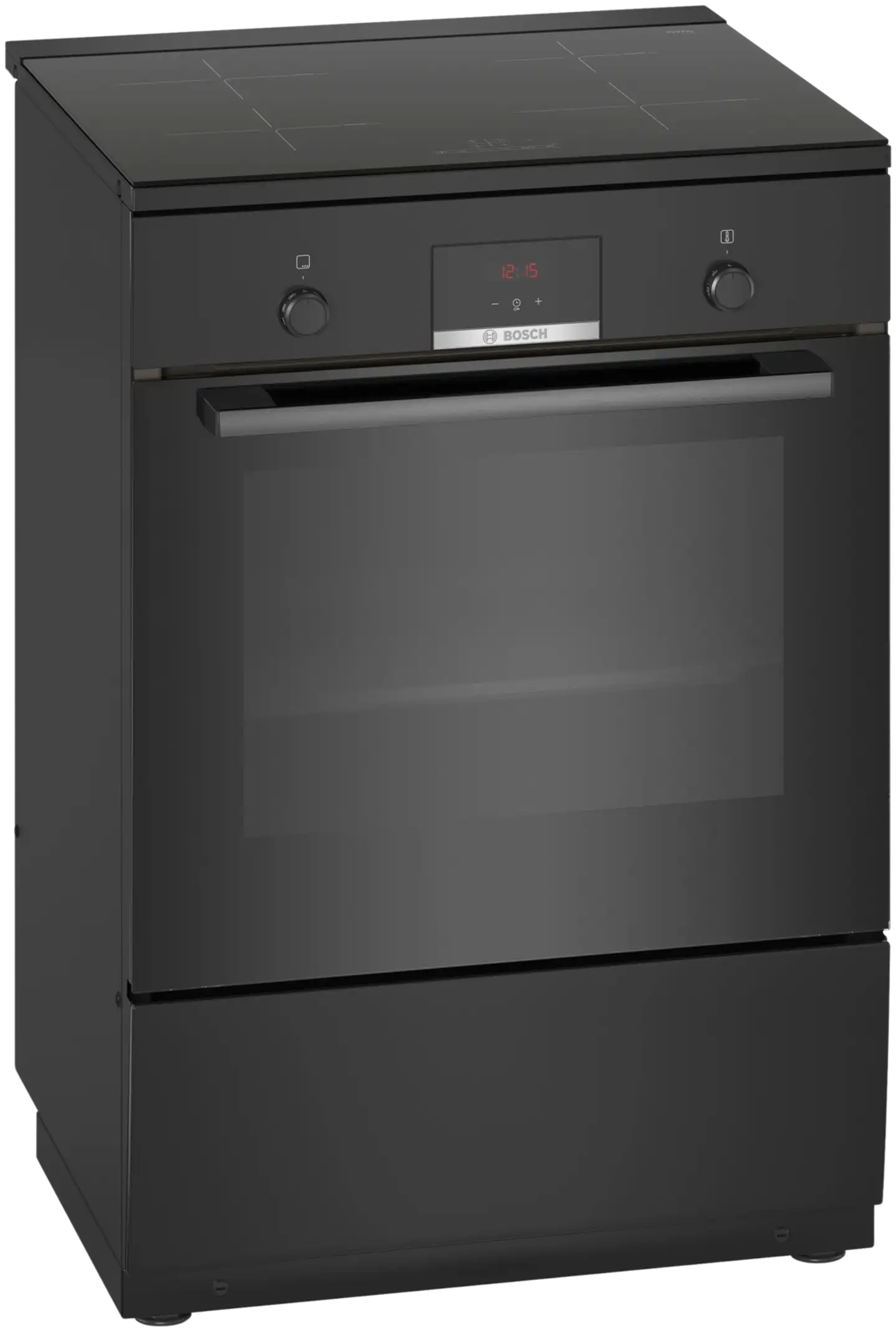 Bosch induktioliesi HLN39A060U, 60cm, musta - 1