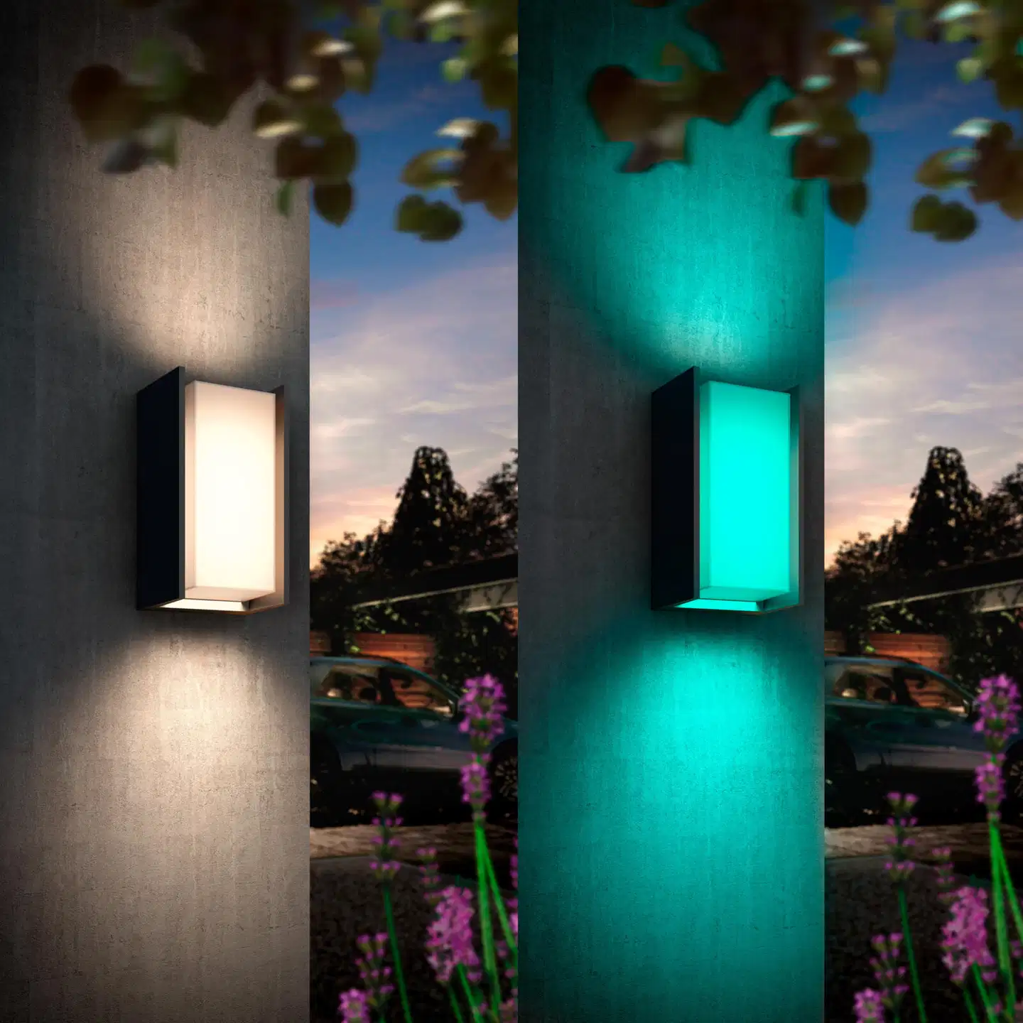 Philips Hue Turaco -seinävalaisin ulkokäyttöön 8.1W 1000-20000K 1100LM anthracite - 5