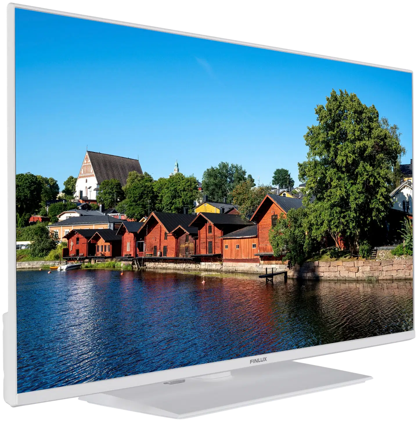 Finlux 40" Full HD Android Smart LED TV 40G8.3WCB, valkoinen - 3